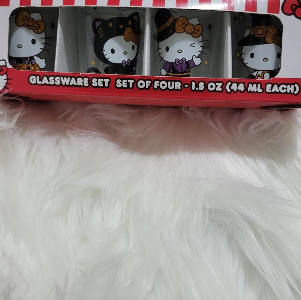 Hello kitty shot glasses